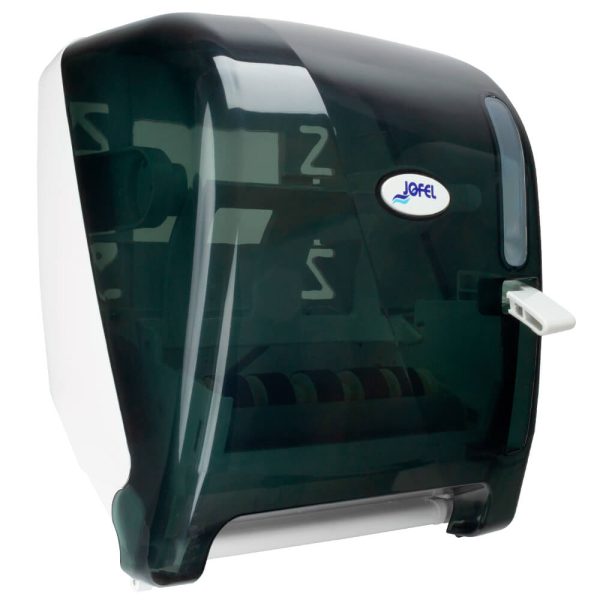 DISPENSADOR DE TOALLA POR PALANCA FUTURA HUMO