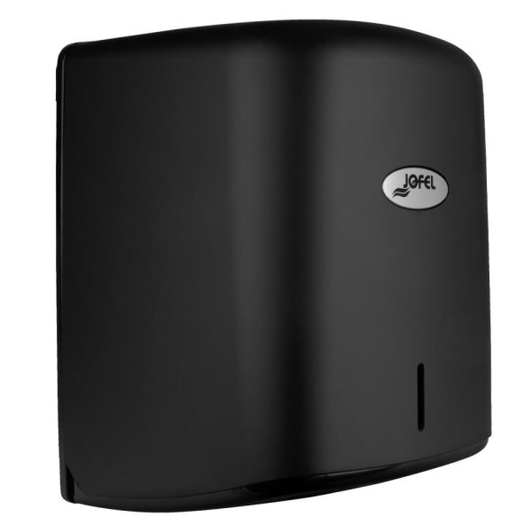 DISPENSADOR DE TOALLA DE PAPEL FLUIDO CÉNTRICO SMART NEGRO MATE