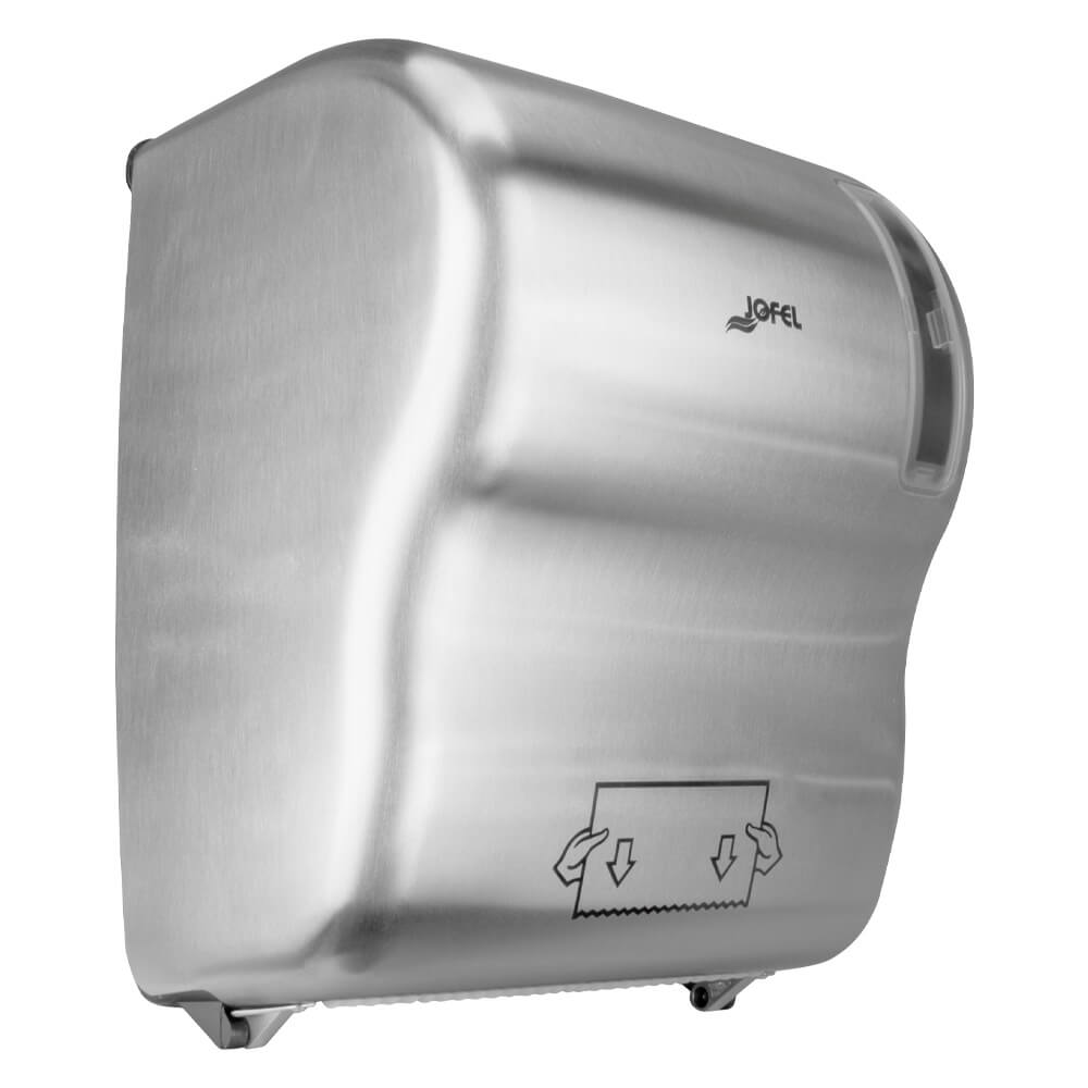 DISPENSADOR DE TOALLA DE PAPEL PRE-CORTE ACERO INOXIDABLE