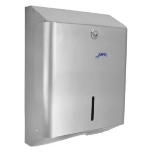 DISPENSADOR DE TOALLAS INTERDOBLADAS SATINADO ACERO INOXIDABLE