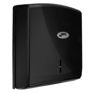 DISPENSADOR DE TOALLA INTERDOBLADA FUTURA NEGRO MATE